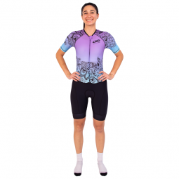 Trisuit mujer con mangas para triatlón