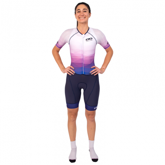 Trisuit F Pro Polígono Fucsia CM