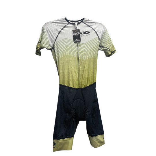 Trisuit Poligon Verde con mangas