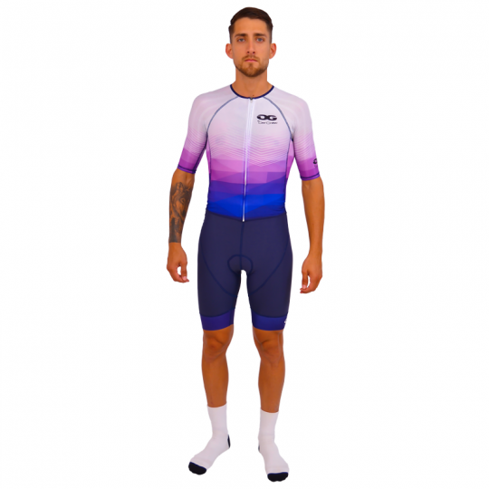 Trisuit M Pro Polígono Fucsia CM