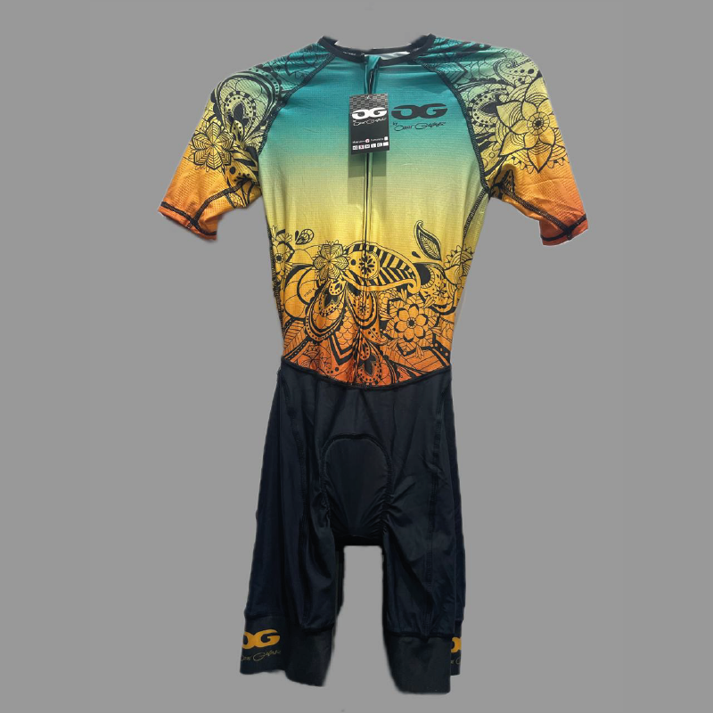 TRISUIT ATARDECER CALIDOS CON MANGAS