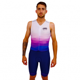 Trisuit hombre sin mangas para triatlón