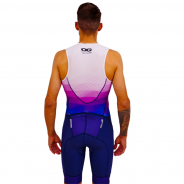 Trisuit hombre sin mangas para triatlón
