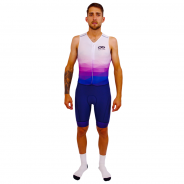 Trisuit hombre sin mangas para triatlón