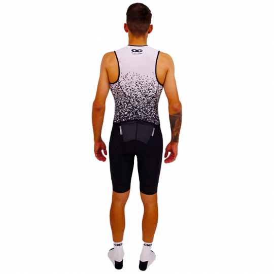 Trisuit hombre sin mangas para triatlón