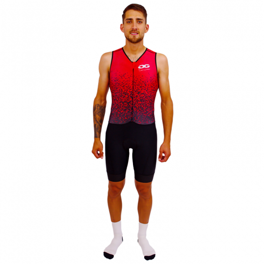 Trisuit M Pro Pixel Red SM