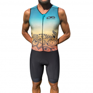 Trisuit hombre sin mangas para triatlón