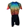 Trisuit Atardecer Cálido con mangas