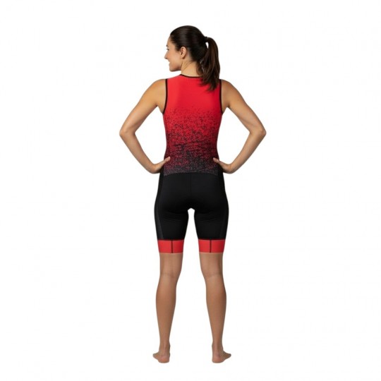 Trisuit mujer sin mangas para triatlón