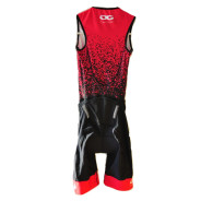 Trisuit Pixel Rojo sin mangas