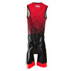 Trisuit Pixel Rojo sin mangas