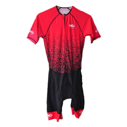 Trisuit Pixel Rojo con mangas