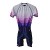 Trisuit Poligon Fucsia con mangas